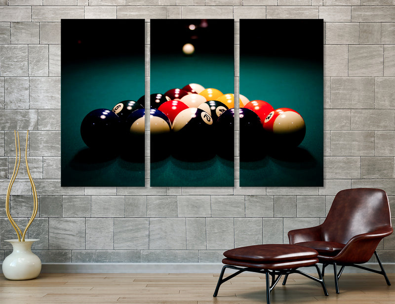 Billiards Canvas Print #4016