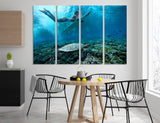 Gift to Surfer Canvas Print #4027