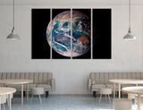 Earth from Space Canvas Print #6081