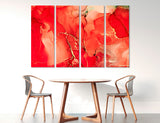 Bloody Abstract Canvas Print #1253