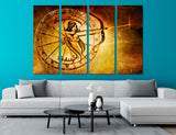 Sagittarius Zodiac Sign Canvas Print #6069