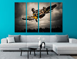 Moto Decor Canvas Print #4058