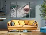 Shark Maw Canvas Print #8087