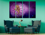 Virgo Zodiac Sign Canvas Print #6072