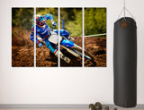 Motocross Decor Canvas Print #4040