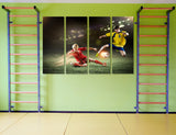 Soccer Art Canvas Print #4050