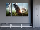 Soccer Décor Canvas Print #4197