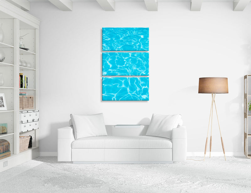 Blue Water Canvas Print #1353