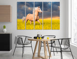 Horse in the Field Canvas Print #8063