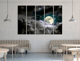 Moon Canvas Print #6046