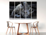 Rhinoceros Canvas Print #8081