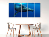 Little Whale Canvas Print #8145