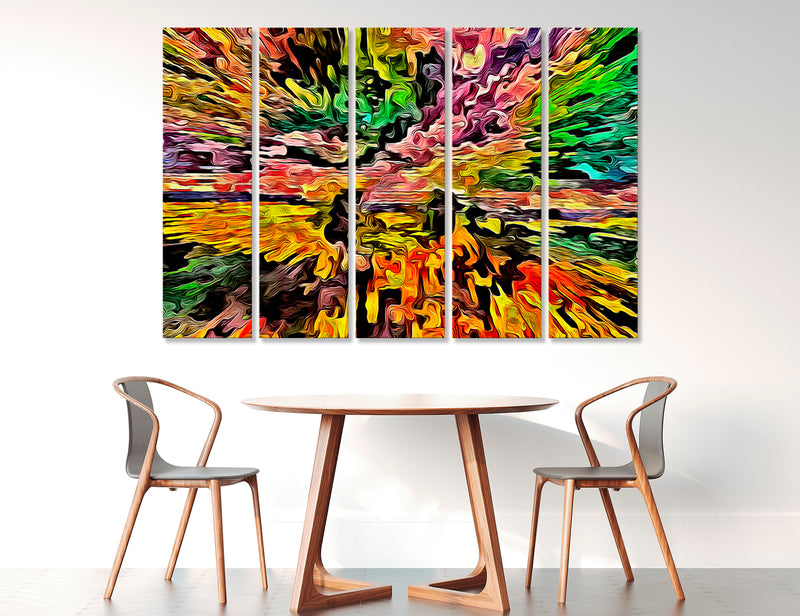 Colour Palette Canvas Print #1262