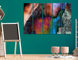 Digital Graffiti Canvas Print #1190