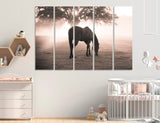 Lonely Horse Canvas Print #8121