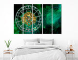 Leo Zodiac Sign Canvas Print #6066