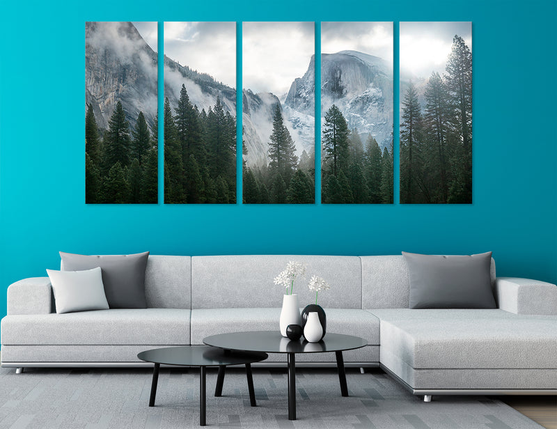 Mountain Forests Canvas Print