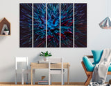 Cosmic Abstract Canvas Print #1169