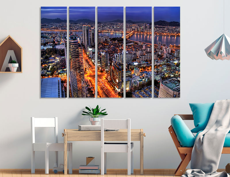 Seoul Canvas Print #9089