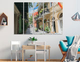 Streets of the French Quarter Canvas Print #9015
