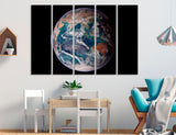 Earth from Space Canvas Print #6081