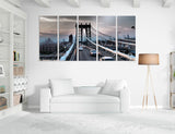 Brooklyn Bridge Canvas Print #9034