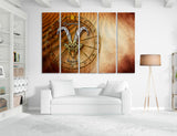 Capricorn Zodiac Sign Canvas Print #6064