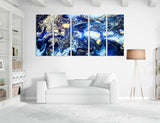 Blue Abyss Canvas Print #1241