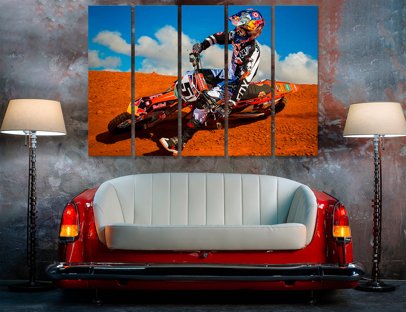 Sport Bike Canvas Print #4018