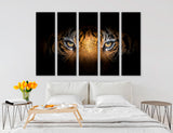 Tiger Eyes Canvas Print #8234