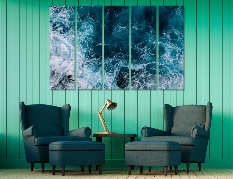 Ocean Waves Canvas Print #7235