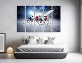 Hockey Art Canvas Print #4194