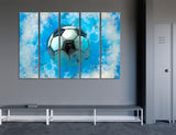 Soccer Ball Canvas Print #4047