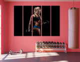 Fitness Room Decor Canvas Print #4097