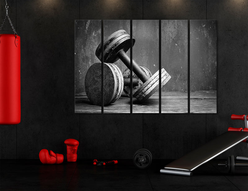 Gym Posters Canvas Print #4144