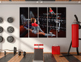 Gym Wall Decor Canvas Print #4030