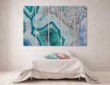 Turquoise Marble Canvas Print #1196