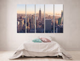 New York Skyline Canvas Print #9010
