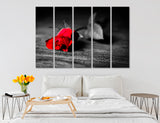 Black Rose Canvas Print #6502