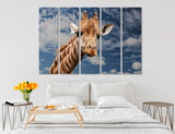 Giraffe Canvas Print #8099