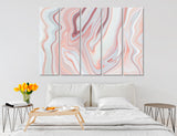 Pastel Abstract Canvas Print #1256