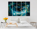 Ocean Canvas Artwork Canvas Print #1168