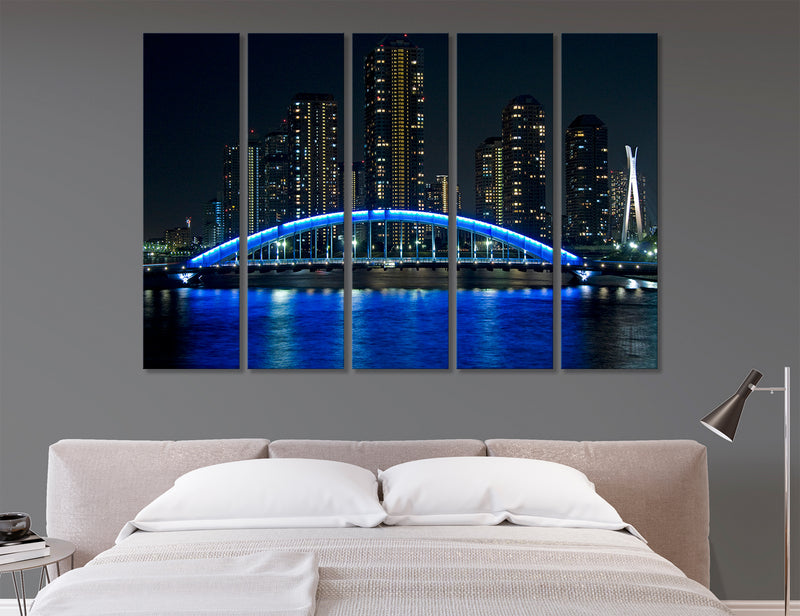Eitai Bridge Canvas Print #9106