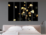 Black And Gold Canvas Print #1227