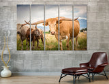Cows Canvas Print #8197