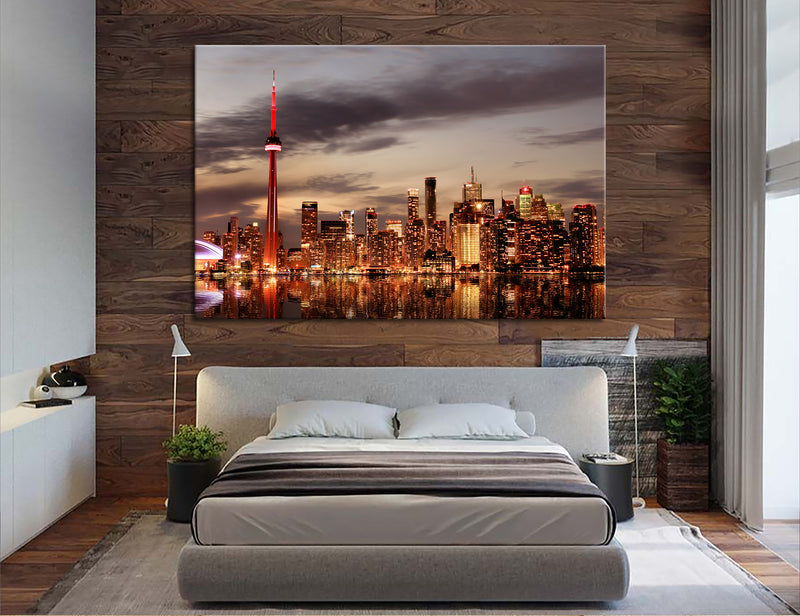 Toronto Skyline Canvas Print #9169