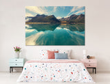 Turquoise Lake Canvas Print #7069