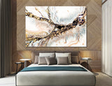 Brown Abstract Canvas Print #1008