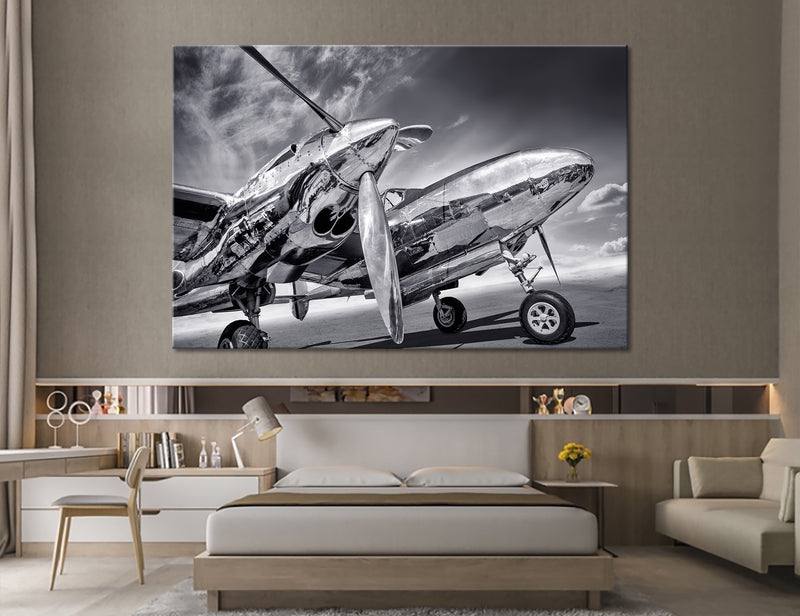 Sports Plane Canvas Print #3799
