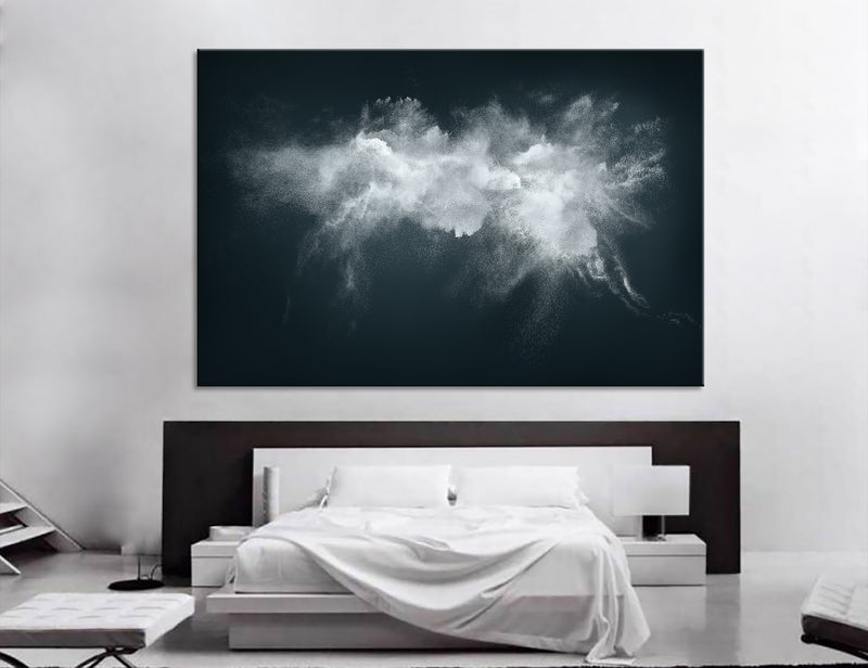 Cloud Abstract Canvas Print #1076